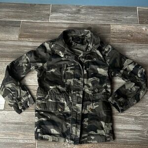 Love Tree Women's Camouflage Military Anorak Jacket‎ Utility Coat 1X